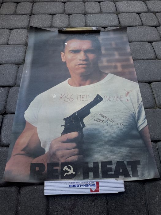 Plakat Poster Red Heat Film Schwarzenegger