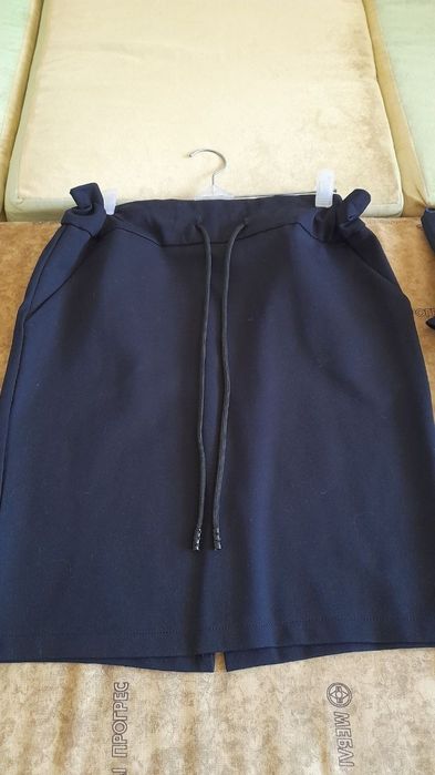 Юбка шкільна на шнуровці