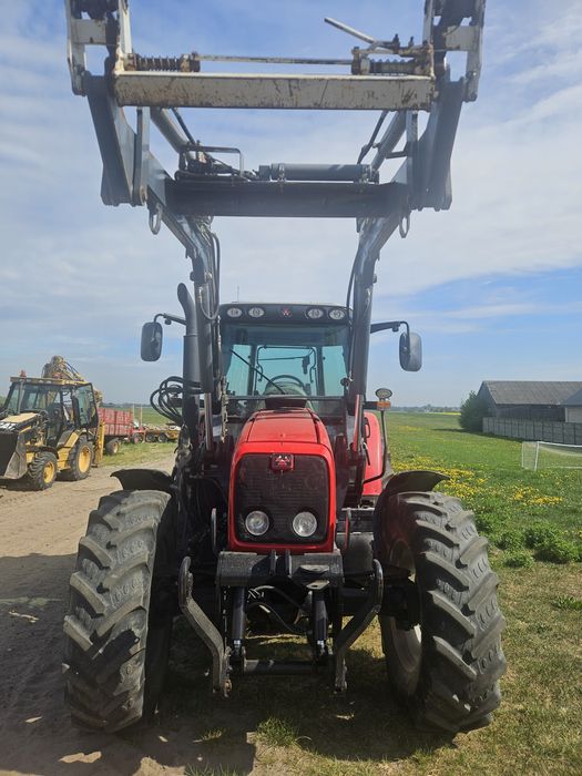 Massey ferguson 6460 z turem i tuzem nie class nie case