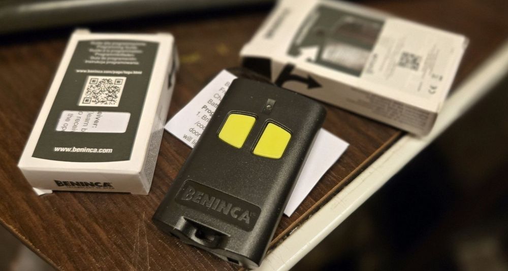 Nowypilot beninca to2va 2 kanały bram bramy dwukanałowy