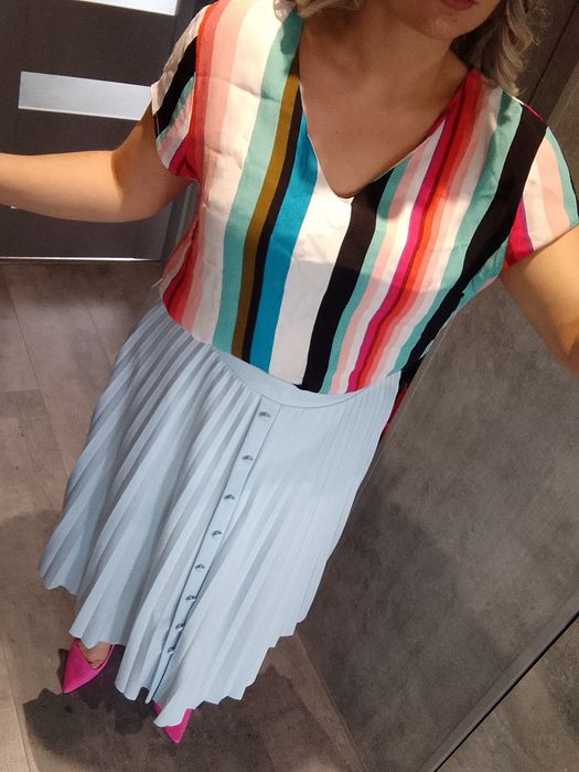 Bluzka w paski XXXL 46 Quiosque