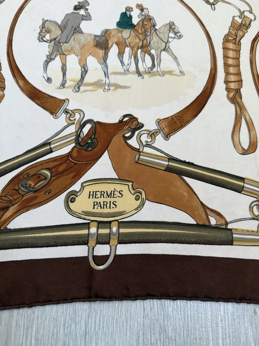 платок шаль Hermes