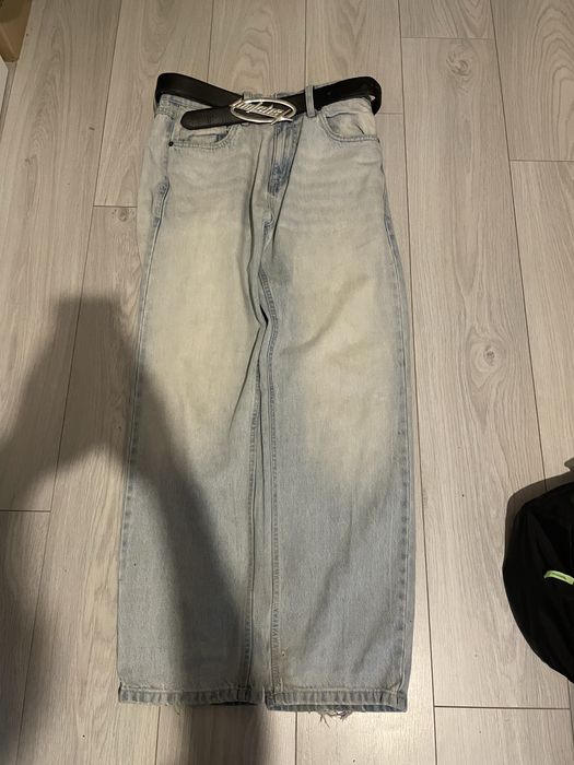 широкие джинсы нью йоркер baggy jeans sk8