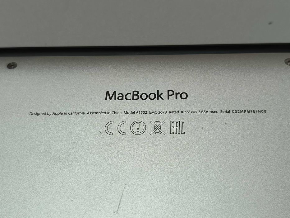 MacBook Pro A1502 на запчасти