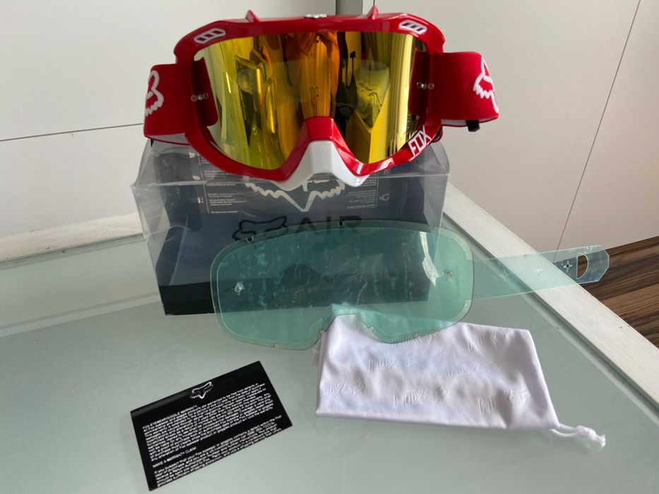 Gogle MX FOX VUE Air Defence (cross,quad,enduro,mtb)