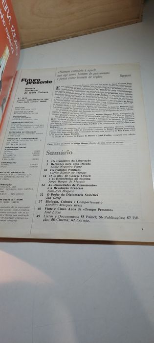 Futuro Presente, Revista de Nova Cultura | Vários Números