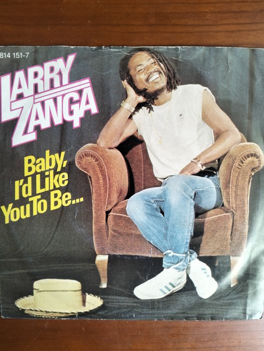 Disco de vinil single Larry Zanga