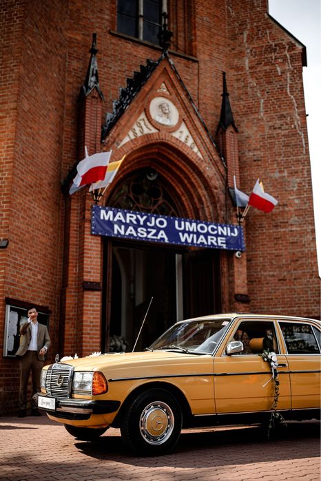 Auto do ślubu zabytkowy Mercedes-Benz WYNAJEM