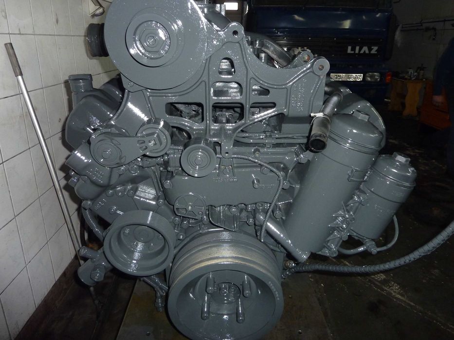 Silnik Mercedes OM502LA  kombajn  remont  naprawa