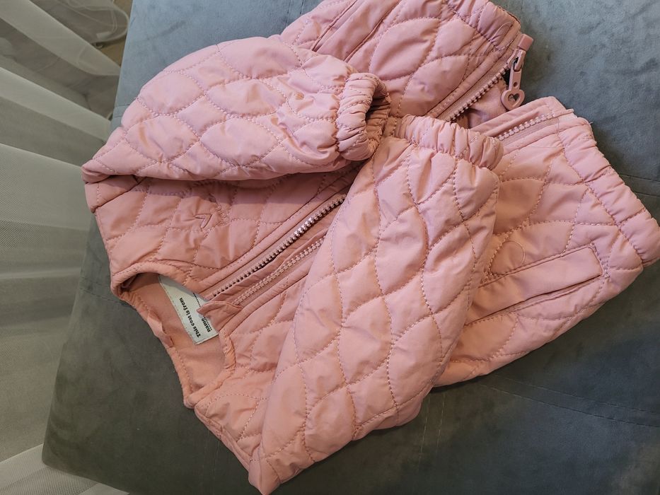 Курточка бомпер для дівчинки 74 розмір