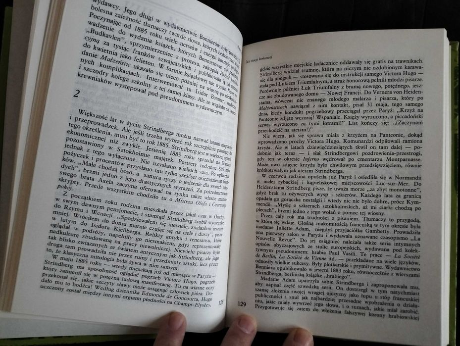 August Strindberg, O. Lagercrantz