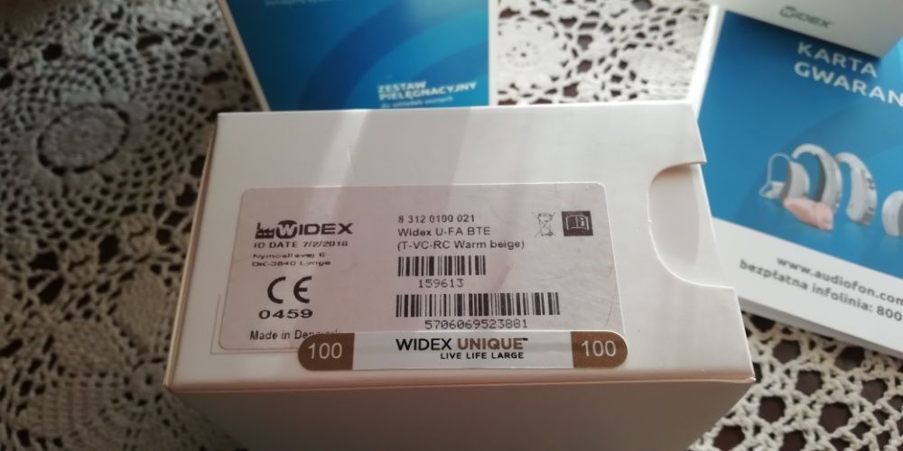 Aparat słuchowy Widex Unique 100U1-FA/OKAZJA