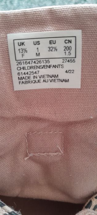 кеди Clarks на липучках