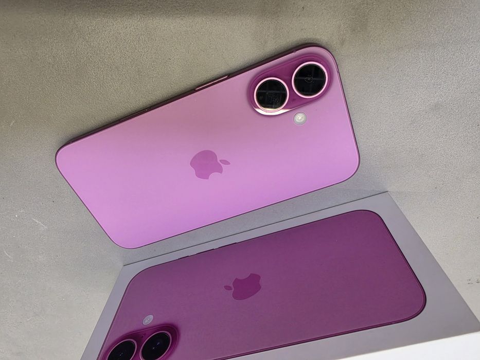JAK NOWY Apple iPhone 16 128GB bat.90% Różowy Teletorium Auchan Wałbrzych
