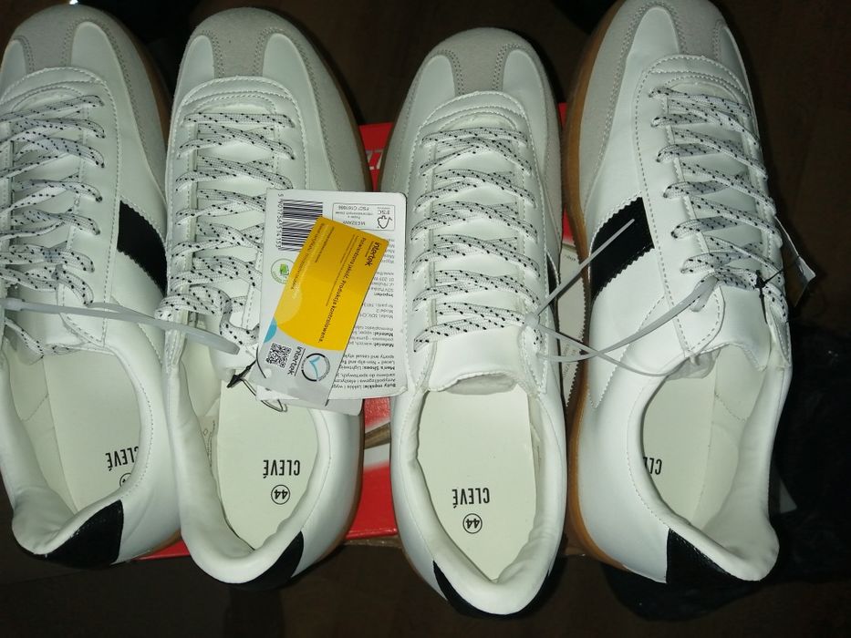 Buty męskie białe nowe rozmiar 44