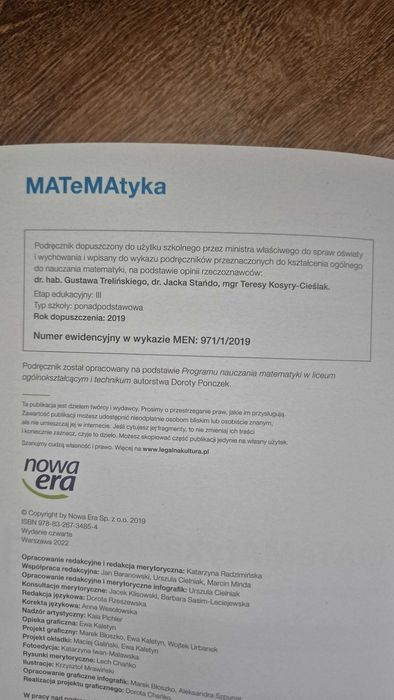 Podręcznik do matematyki