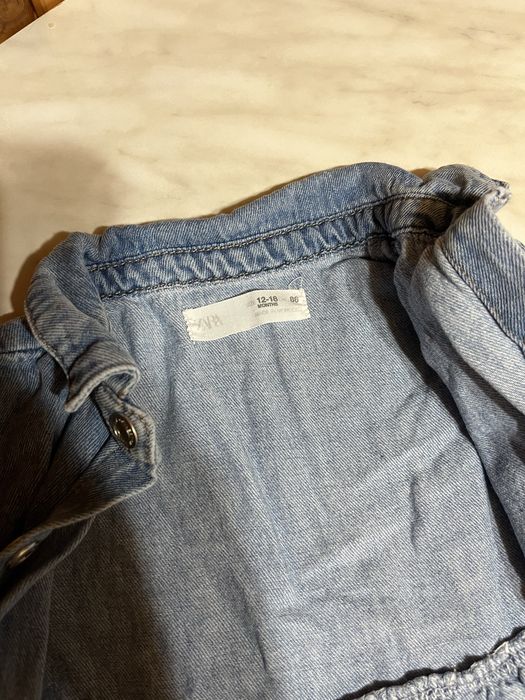 Продам джинсову сукню Zara 86 розмір