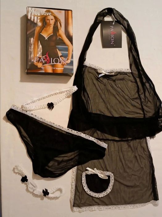 Fantasia Empregada Sexy. Nova. L/XL