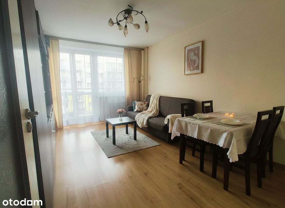 Funkcjonalne 2 pokoje z balkonem| 43 m² | 2 piętro