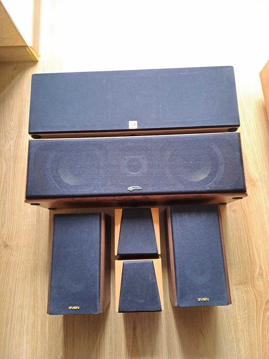 Продаж дерев'яних Пасивних колонок genius  5.1