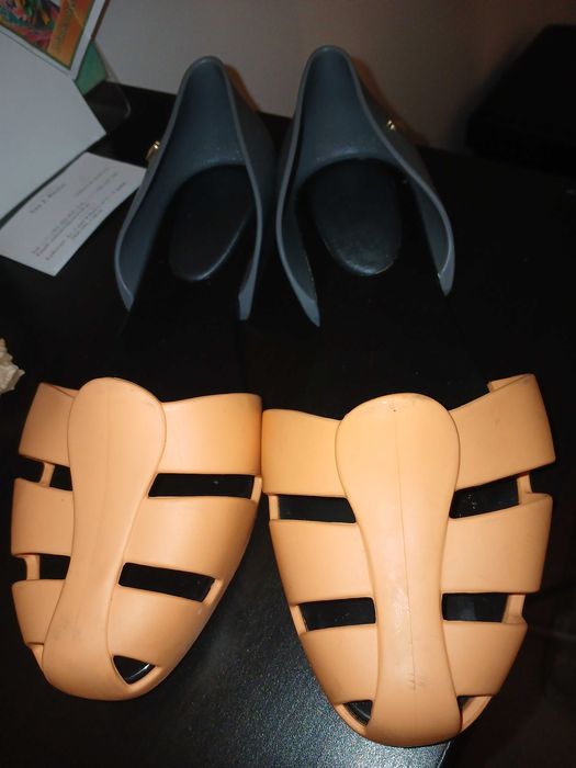 Melissa 40, novas 120€.all star rosa e azul 35