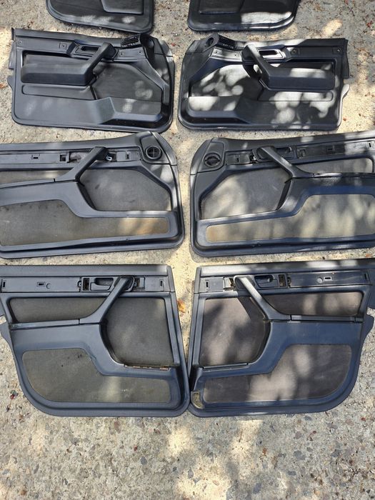 Комплект карты дверные дверні е32 е34 е38 е39 е60 под шторки bmw бмв