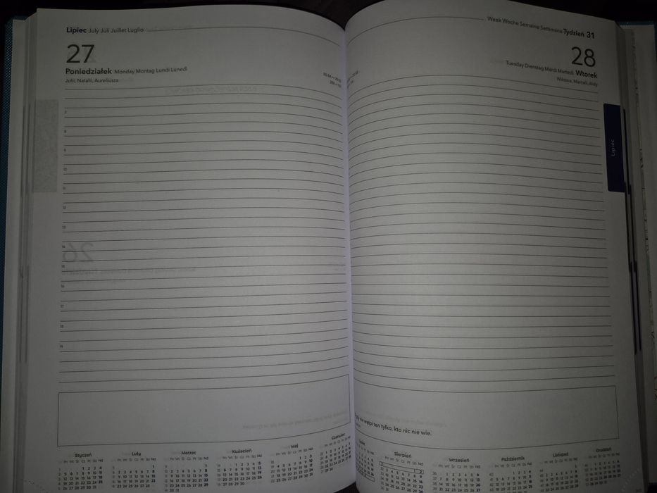 Kalendarz książkowy 2026