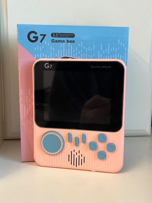 Портативна ігрова консоль game box g7 500 маг pink