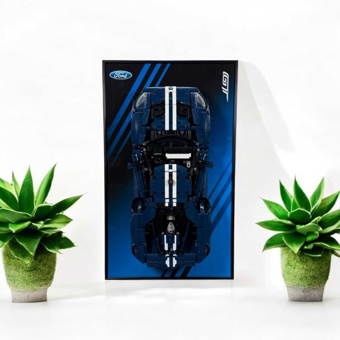 Рамка 50x30 см. для Конструктора LEGO Technic Ford GT 2022 (42154)