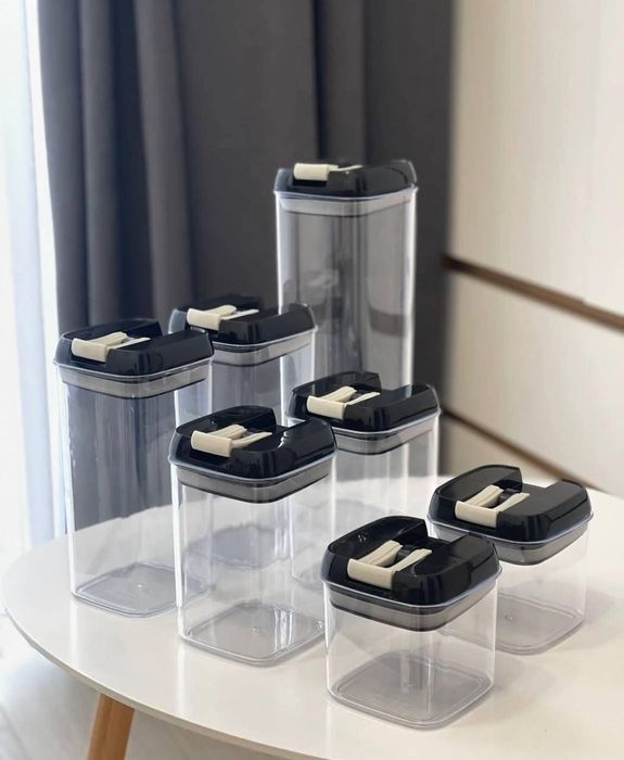 Набір контейнерів для зберігання харчових продуктів, 7 предметів