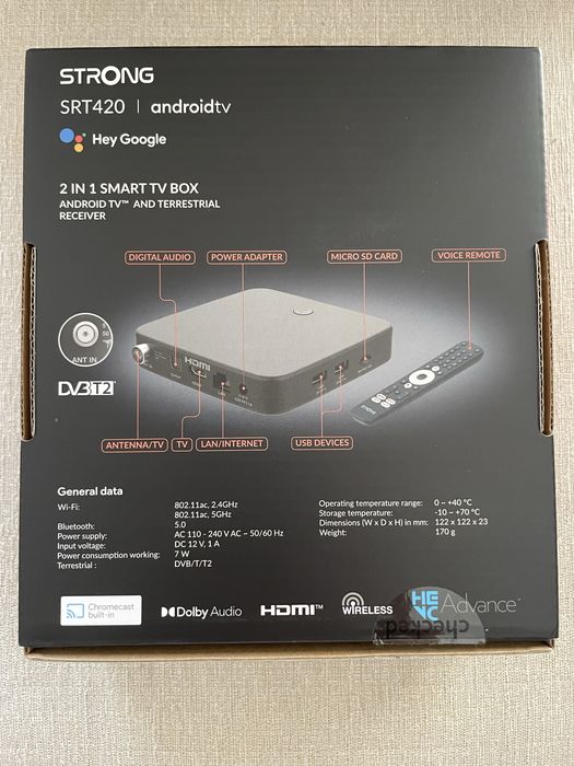 Smart TV Box STRONG SRT420
