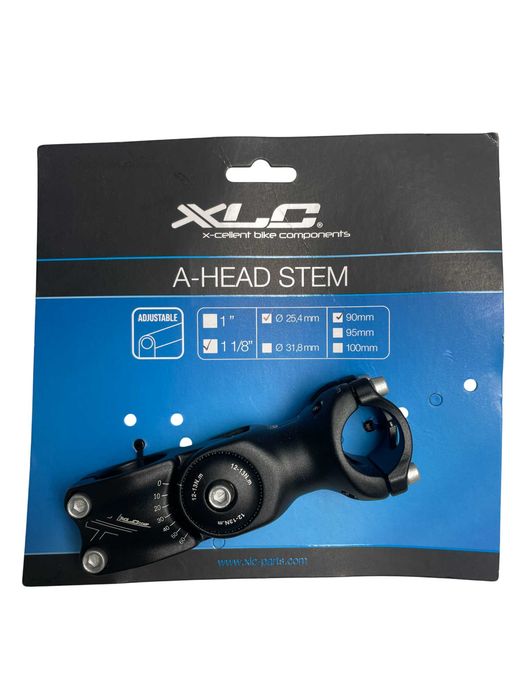 Mostek rowerowy regulowany XLC Comp A-Head 90 mm / 25,4 mm / 1 1/8"/ K150