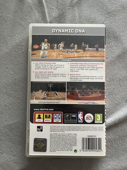 NBA LIVE 09 PSP como novo