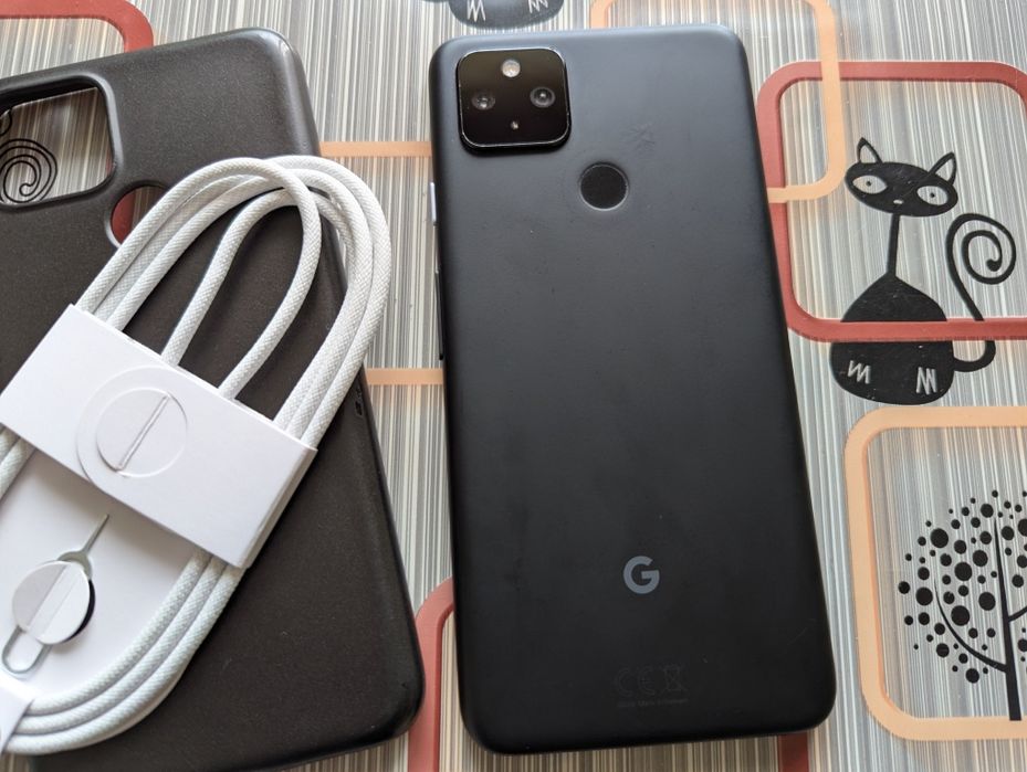 Google Pixel 4a5G  Just Black 6-128Gb/ 2-Sim/Neverlock/NFC/237 циклів