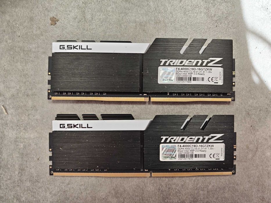 G.SKILL 16GB 4000MHz Trident Z CL19 (2x8GB)