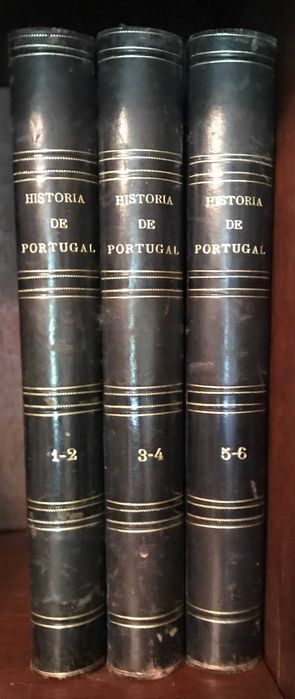 History of Portugal in 6 Volumes (3 Books)