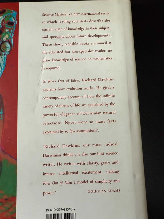 Richard Dawkins – River out of Eden: a Darwinian view of Life
