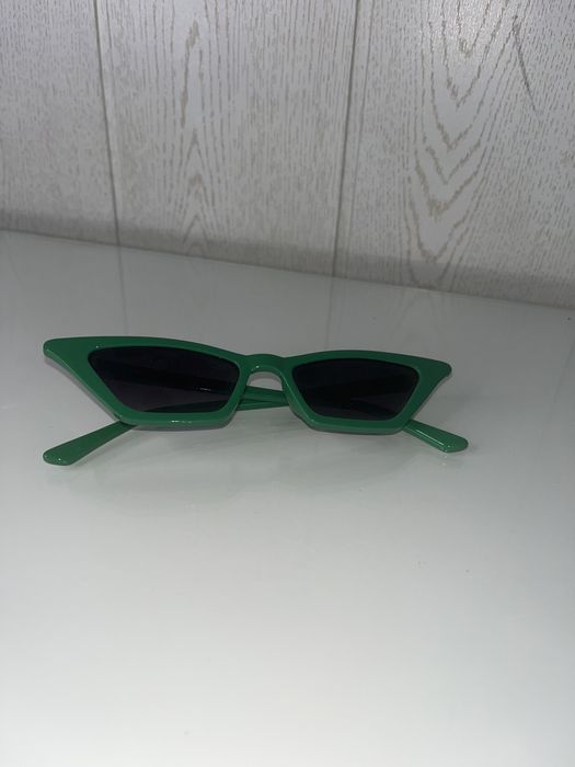 Okulary przeciwsłoneczne uv400 sinsay zielone