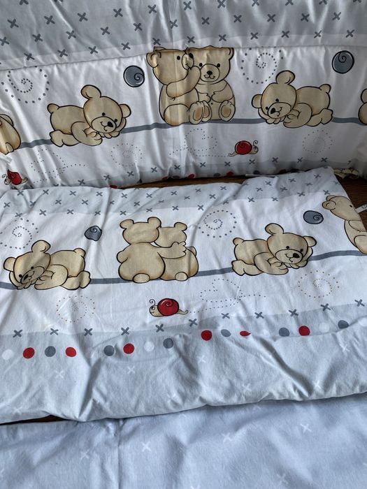 Komplet poscieli do lozeczka 5 elementow