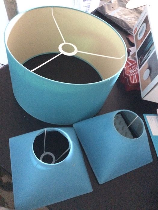 Abatjours de tecto e de mesa