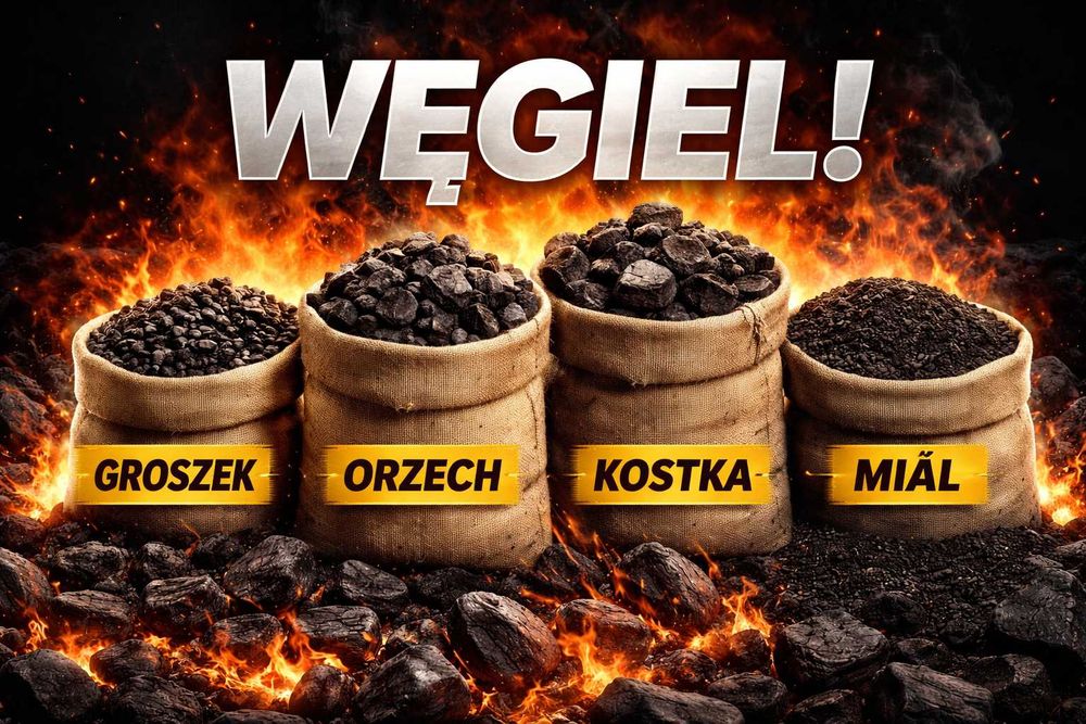 Polski Wegiel  PGG KWK Wesoła Piast Marcel Groszek 5-25mm Orzech  Kostka