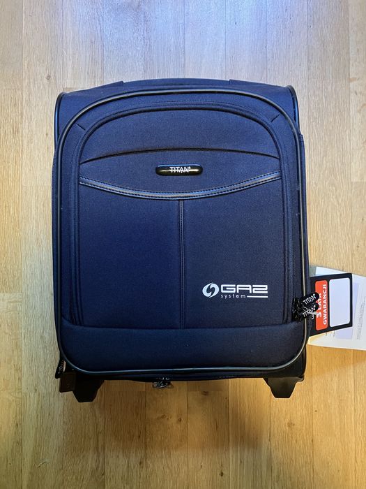 Walizka kabinowa Titan nowa granatowa