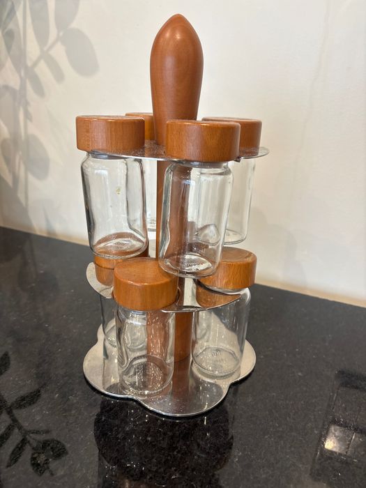 Conjunto frascos especiarias