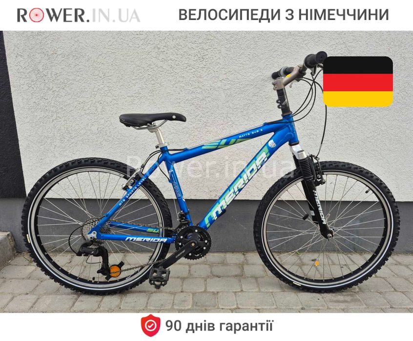 Велосипед алюмінієвий бу з Європи Merida 26 M11