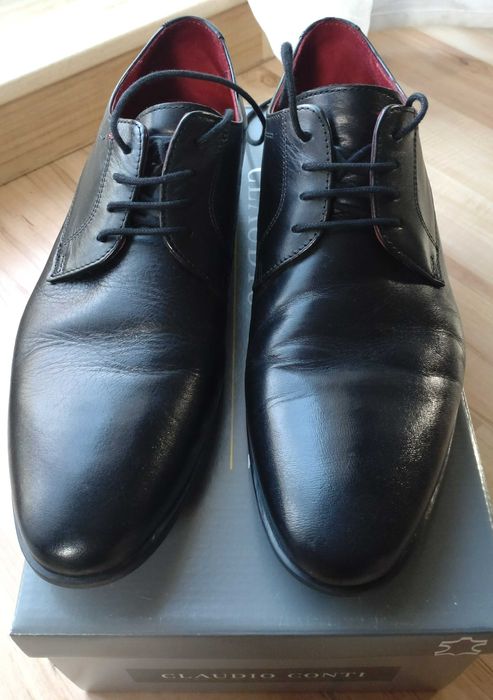 Buty CLAUDIO CONTI rozmiar 42 * skórzane * jak nowe