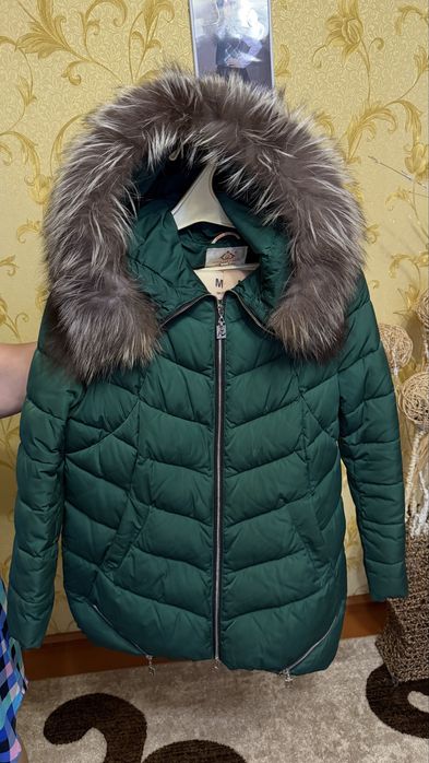 Куртка зимова 48 розмір (XL) тепла з капюшоном