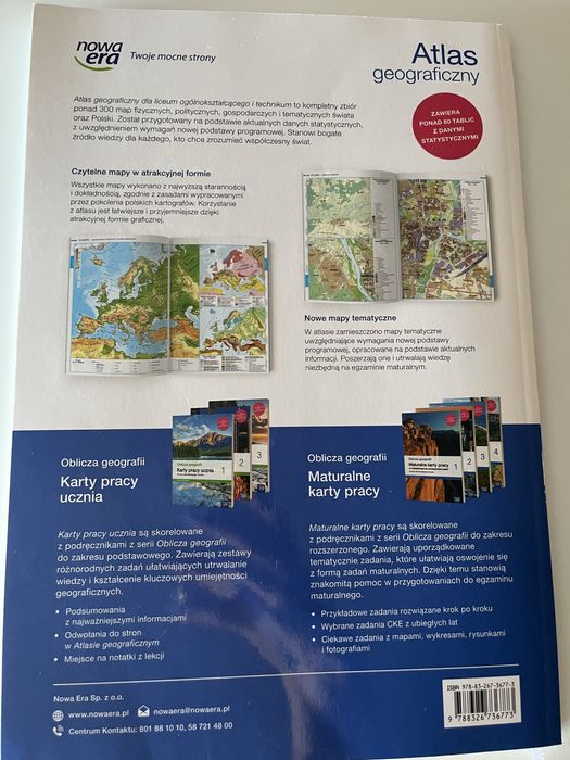 Atlas geograficzny Nowa era