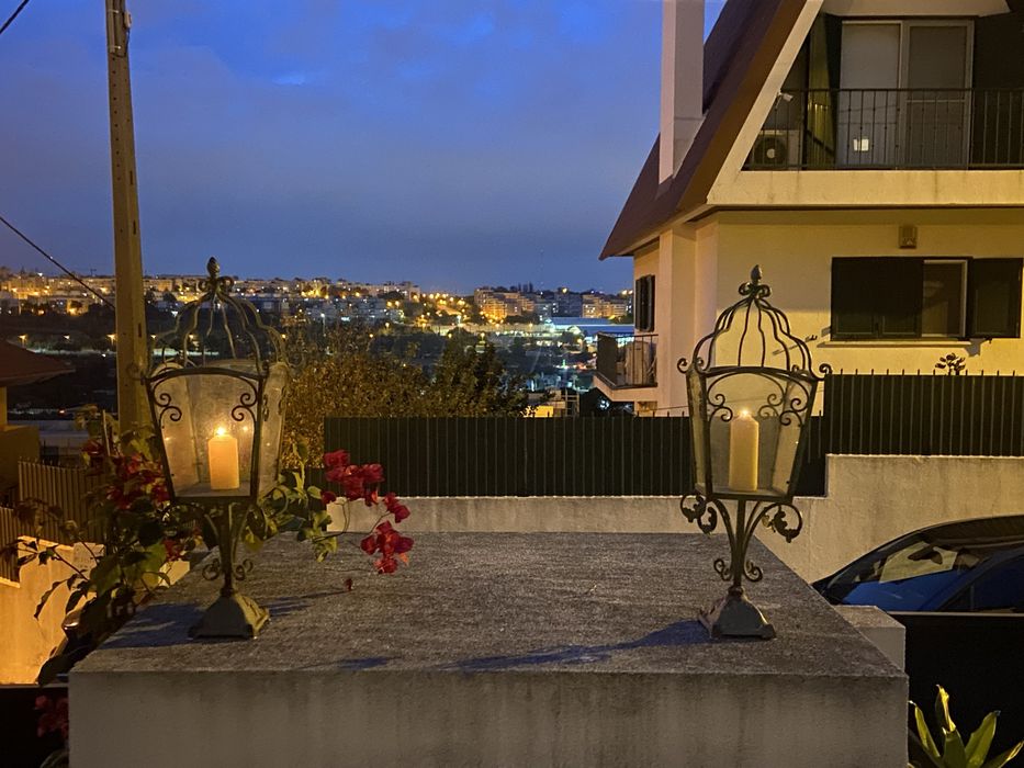 Lanternas candeeiros em ferro jardim/casa