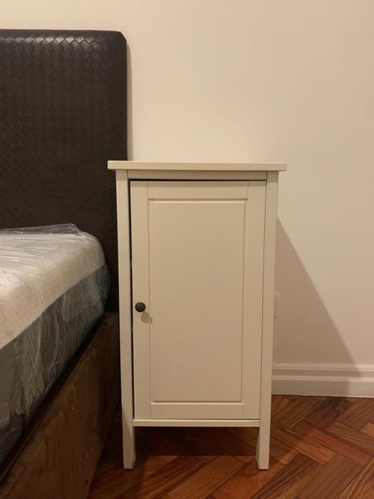 Mesa Cabeceira branca x2