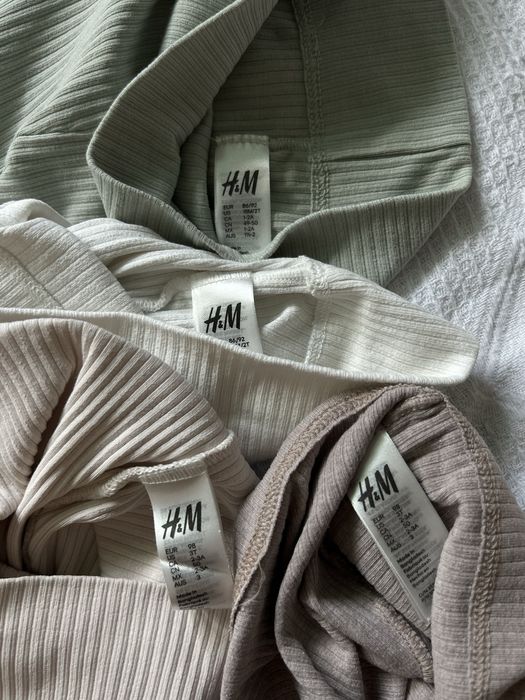 Шапка з вушками тонка h&m 86/92-98/104 для дівчинки чи хлопчика